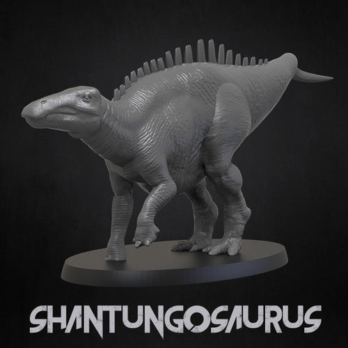Shantungosaurus - Dinosaurs Set 4 - 3D IP Studios - Terrain Wargaming D&D DnD 28mm 32mm 40mm 54mm 75mm 100mm