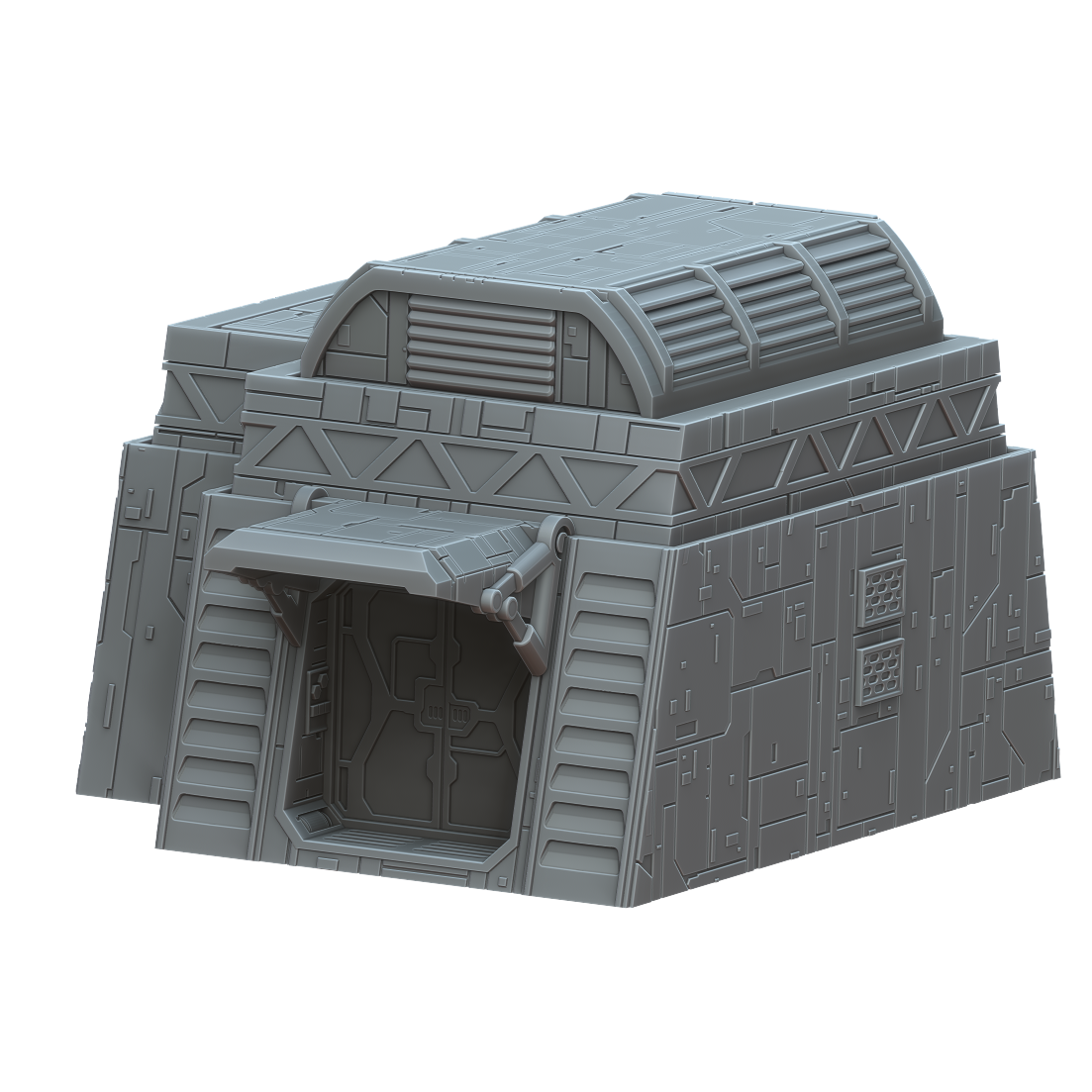 Supply Depot - Shattered Galaxy - Multiverse - Terrain Wargaming D&D DnD