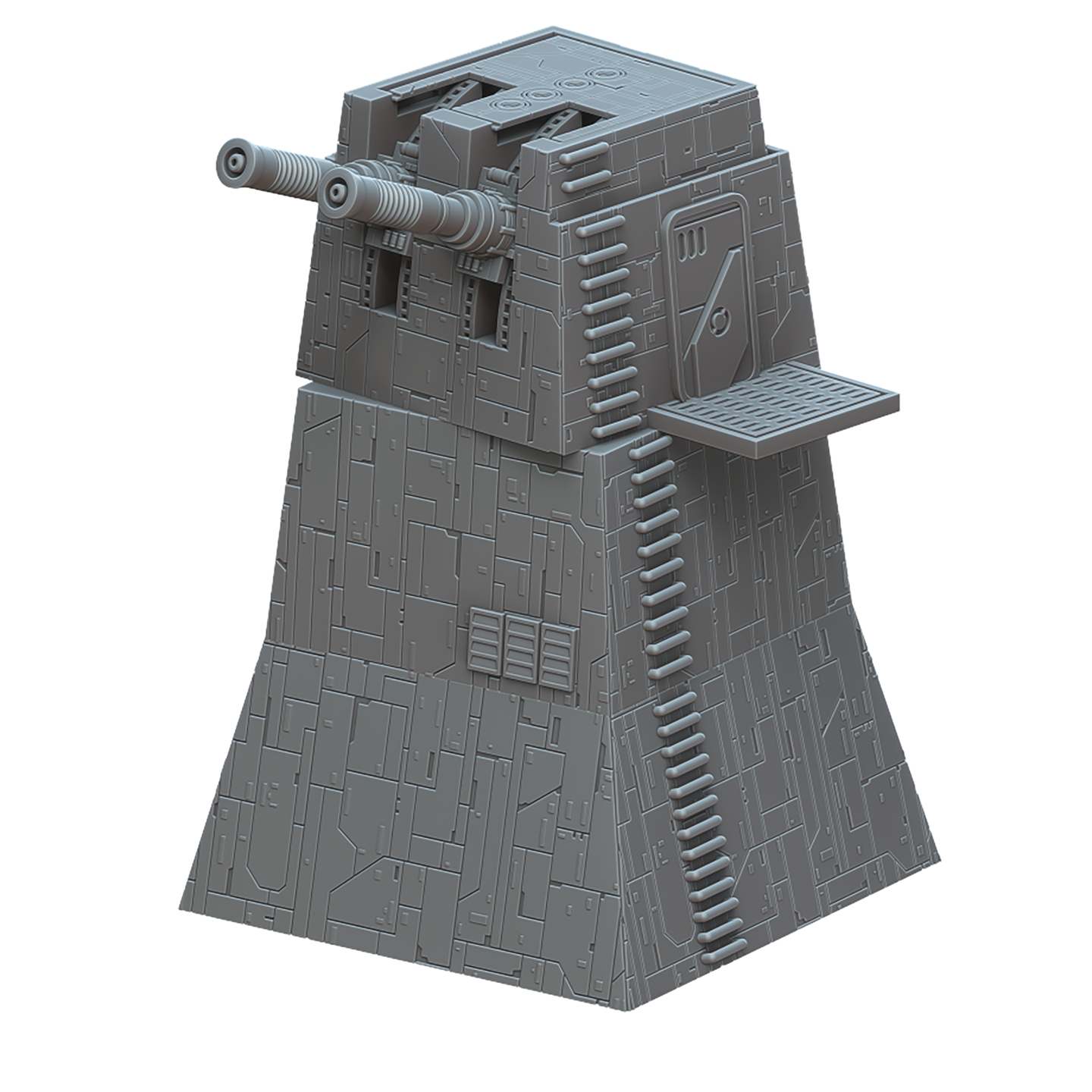 Planetary Defense Cannon - Shattered Galaxy - Multiverse - Terrain Wargaming D&D DnD