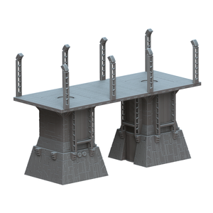 Elevated Landing Pad - Shattered Galaxy - Multiverse - Terrain Wargaming D&D DnD
