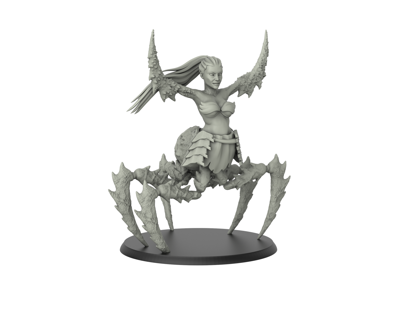 Spider Woman - Fantastic Creatures Set - 3D IP Studios - Terrain Wargaming D&D DnD 28mm 32mm 40mm 54mm 75mm 100mm