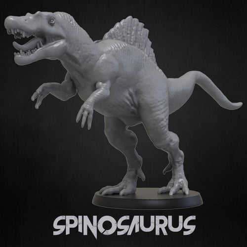 Spinosaurus - Dinosaurs Set 2 - 3D IP Studios - Terrain Wargaming D&D DnD 28mm 32mm 40mm 54mm 75mm 100mm
