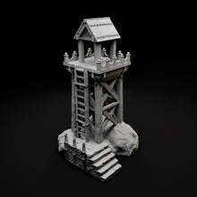 Load image into Gallery viewer, Sailor Watchtower - Pirates vs Sailors Nightmare at Sea - Tabletop Terrain - Terrain Wargaming D&amp;D DnD