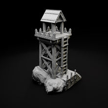 Load image into Gallery viewer, Sailor Watchtower - Pirates vs Sailors Nightmare at Sea - Tabletop Terrain - Terrain Wargaming D&amp;D DnD