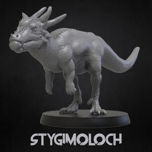 Stygimoloch - Dinosaurs Set 2 - 3D IP Studios - Terrain Wargaming D&D DnD 28mm 32mm 40mm 54mm 75mm