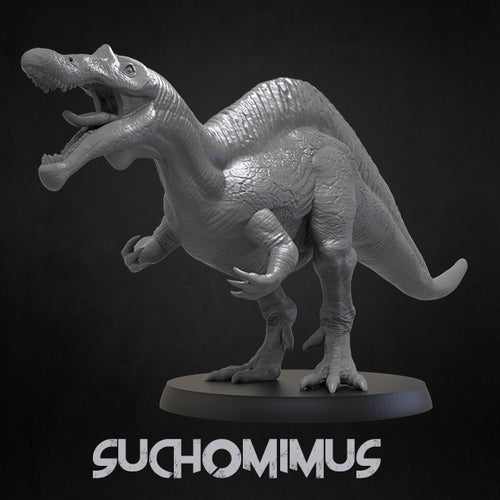 Suchomimus - Dinosaurs Set 4 - 3D IP Studios - Terrain Wargaming D&D DnD 28mm 32mm 40mm 54mm 75mm 100mm