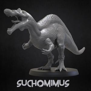 Suchomimus - Dinosaurs Set 4 - 3D IP Studios - Terrain Wargaming D&D DnD 28mm 32mm 40mm 54mm 75mm 100mm