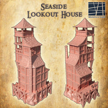 Load image into Gallery viewer, Seaside Lookout House - Miniatureland Terrain Wargaming D&amp;D DnD