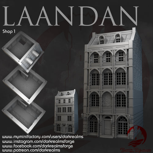 Shop 1 - Laandan - Dark Realms Terrain Wargaming D&D DnD