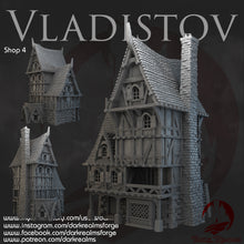 Load image into Gallery viewer, Market Town Shop 4 - Vladistov - Dark Realms Terrain Wargaming D&amp;D DnD