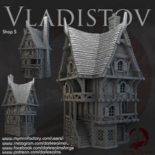 Load image into Gallery viewer, Market Town Shop 5 - Vladistov - Dark Realms Terrain Wargaming D&amp;D DnD