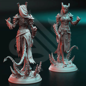 Skardi of the Third Warlock of Decay - Adventure Continues - DM Stash - Wargaming D&D DnD, 28mm, 32mm, 40mm, 54mm, 75mm, 100mm, 125mm