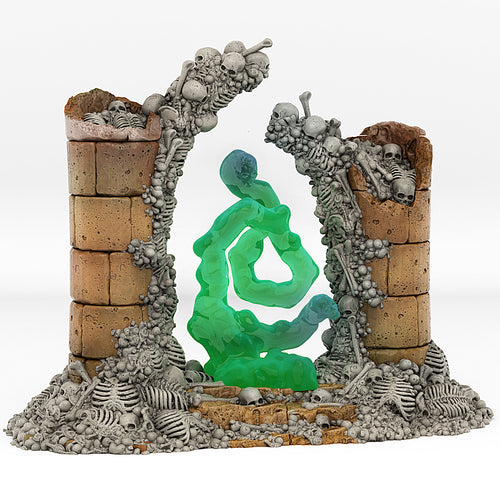 Skeletons Portal With Its Spirit Effect - Print Your Monsters - Wargaming D&D DnD