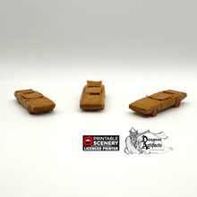 Load image into Gallery viewer, Abandoned Vehicle Set - Brave New Worlds - Printable Scenery Wasteworld Gaslands Terrain Scatter D&amp;D DnD
