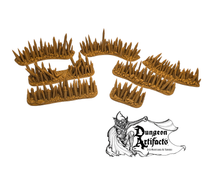 Load image into Gallery viewer, Spiked Fences Set - Asgard Rising Miniatures - Wargaming D&amp;D DnD