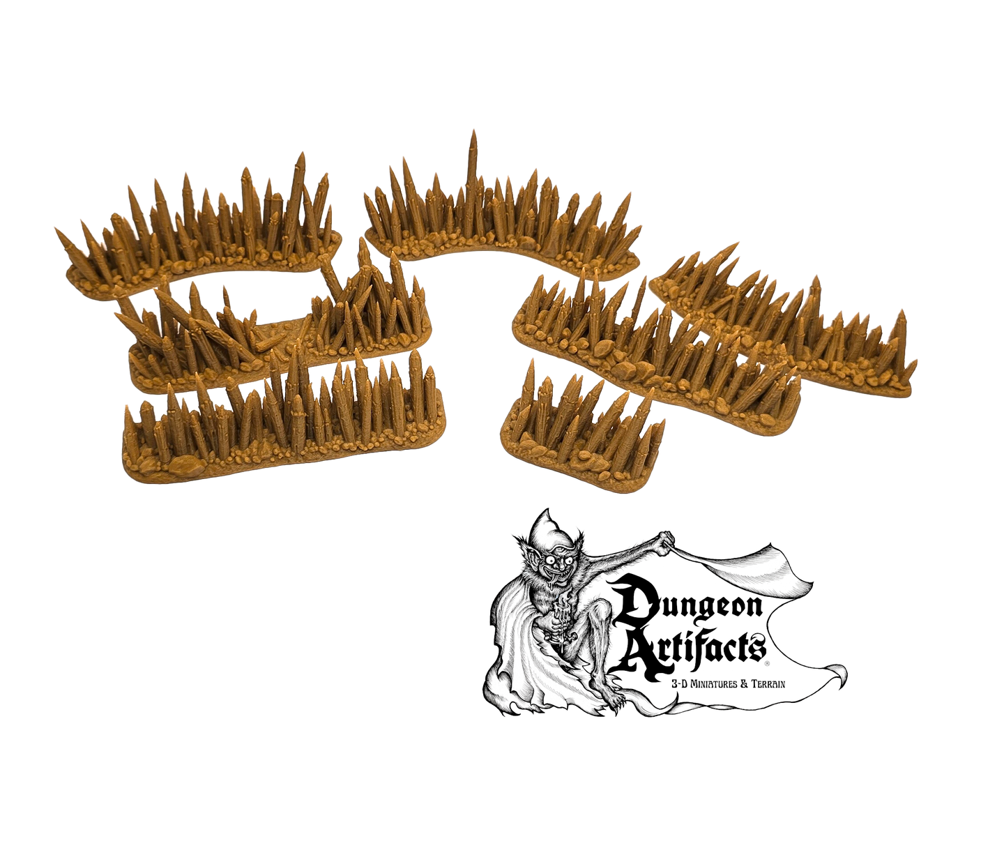 Spiked Fences Set - Asgard Rising Miniatures - Wargaming D&D DnD