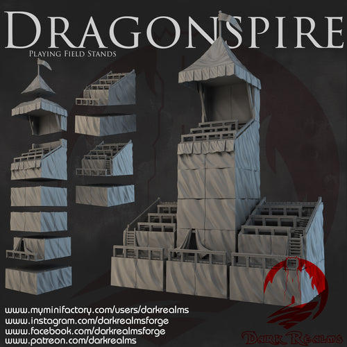 Stands - Dragonspire - Dark Realms Terrain Wargaming D&D DnD