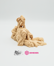 Load image into Gallery viewer, Statue of the Fallen Goddess - 3DHexes Wargaming Terrain D&amp;D DnD