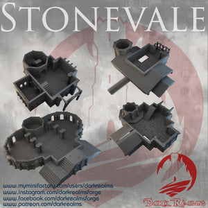 Villa 2 - Stonevale - Dark Realms Terrain Wargaming D&D DnD