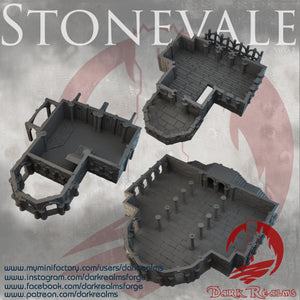 Villa 3 - Stonevale - Dark Realms Terrain Wargaming D&D DnD