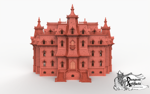 Stormcrow Mansion - Stormcrow Scenery - Terrain Wargaming D&D DnD 10mm 15mm 20mm 28mm 32mm 40mm