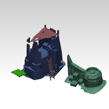Load image into Gallery viewer, Supply Post - A Distant Outpost - Multiverse - Terrain Wargaming D&amp;D DnD