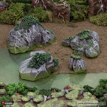 Load image into Gallery viewer, Swamp Scatter - The Gloaming Swamps - Printable Scenery Terrain Wargaming D&amp;D DnD 15mm 20mm 28mm 32mm 40mm 54mm