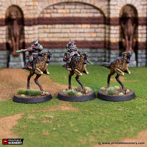 Swamp Wyvern - Rise of the Halflings - Printable Scenery - Terrain, Wargaming, D&D, DnD 28mm 32mm 40mm 54mm