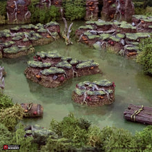 Load image into Gallery viewer, Swamp Grotto Floor - The Gloaming Swamps - Printable Scenery Terrain Wargaming 10mm 15mm 20mm 25mm 28mm 32mm 40mm 54mm D&amp;D DnD