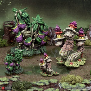 Swamp Plants - The Gloaming Swamps - Printable Scenery Terrain Wargaming D&D DnD 10mm 15mm 20mm 25mm 28mm 32mm 40mm 54mm