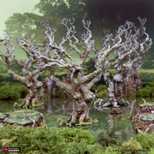 Load image into Gallery viewer, Wildwood Trees - The Gloaming Swamps - Printable Scenery Terrain Wargaming 15mm 20mm 25mm 28mm 32mm D&amp;D DnD
