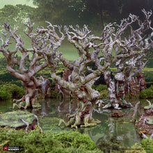 Load image into Gallery viewer, Wildwood Trees - The Gloaming Swamps - Printable Scenery Terrain Wargaming 15mm 20mm 25mm 28mm 32mm D&amp;D DnD