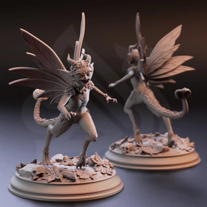 Syldi Feral Faeries - A New Leaf - DM Stash - Wargaming D&D DnD, 28mm, 32mm, 40mm, 54mm, 75mm, 100mm, 125mm