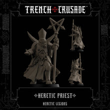 Load image into Gallery viewer, Heretic Legions Heretic Priest with Polearm, Knife - Trench Crusade