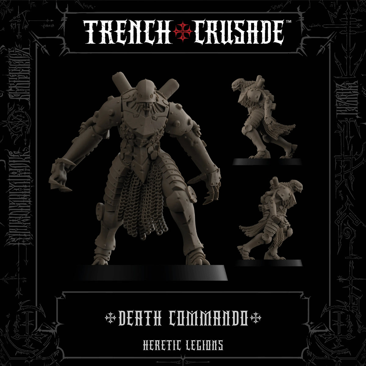 Heretic Legions Death Commando with Tartarus Claws - Trench Crusade ...