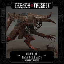 Load image into Gallery viewer, Heretic Legions War Wolf Assault Beast - Trench Crusade