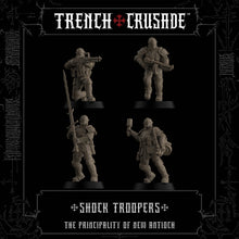 Load image into Gallery viewer, The Principality of New Antioch Shock Troopers - Trench Crusade