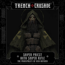 Load image into Gallery viewer, The Principality of New Antioch Sniper Priest with Sniper Rifle - Trench Crusade
