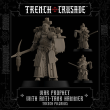 Load image into Gallery viewer, Trench Pilgrims War Prophet with Anti-Tank Hammer - Trench Crusade