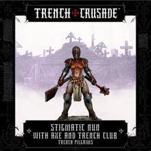 Load image into Gallery viewer, Trench Pilgrims Stigmatic Nun with Axe and Trench Club - Trench Crusade