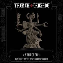 Load image into Gallery viewer, Court of the Seven-Headed Serpent Sorcerer - Trench Crusade