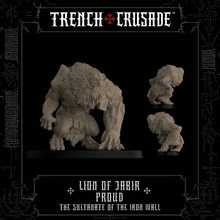 Load image into Gallery viewer, The Sultanate of the Iron Wall Lion of Jabir (Proud)  - Trench Crusade