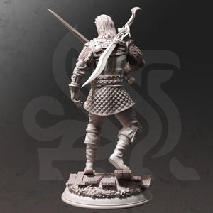 Tarick Wolfheart - Adventure Continues - DM Stash - Wargaming D&D DnD, 28mm, 32mm, 40mm, 54mm, 75mm, 100mm, 125mm