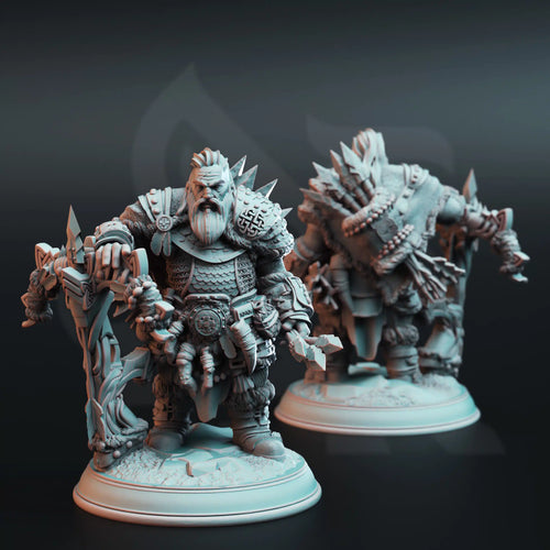 Telnam Gnik Big Game Hunter - Adventure Continues - DM Stash - Wargaming D&D DnD, 28mm, 32mm, 40mm, 54mm, 75mm, 100mm, 125mm