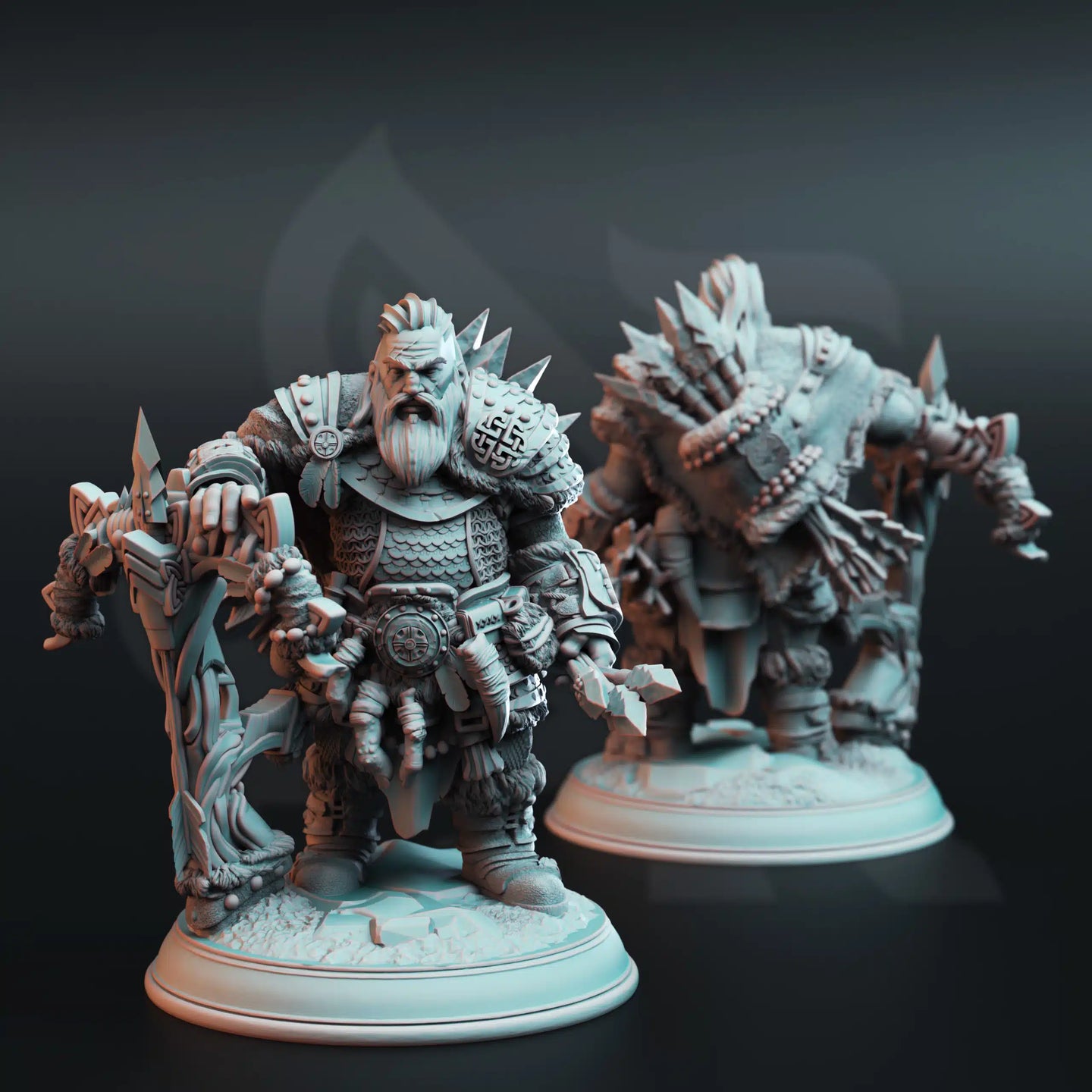 Telnam Gnik Big Game Hunter - Adventure Continues - DM Stash - Wargaming D&D DnD, 28mm, 32mm, 40mm, 54mm, 75mm, 100mm, 125mm