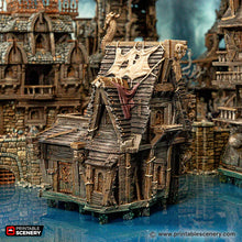 Load image into Gallery viewer, The Stewards Hideaway - Cities of Ramshackle and Ruin - Printable Scenery - Terrain, Wargaming, D&amp;D, DnD
