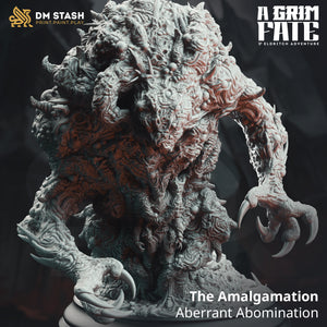 The Amalgamation Aberrant Abomination - A Grim Fate - DM Stash - Wargaming D&D DnD, 28mm, 32mm, 40mm, 54mm