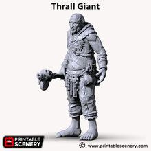Load image into Gallery viewer, Thrall Giant - Shadowfey - Printable Scenery Terrain Wargaming D&amp;D DnD 28mm 32mm 40mm 54mm