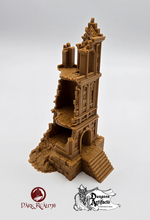 Load image into Gallery viewer, Tower 1 Ruins - Ivory Citadel - Dark Realms Terrain Wargaming D&amp;D DnD