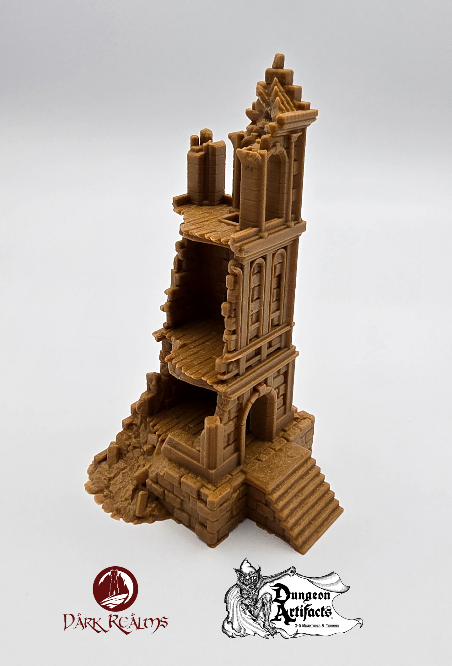 Tower 1 Ruins - Ivory Citadel - Dark Realms Terrain Wargaming D&D DnD